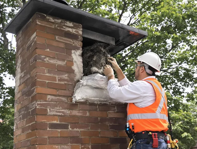 Humane removal of debris and animals by Pomona Chimney Sweep in Pomona, CA