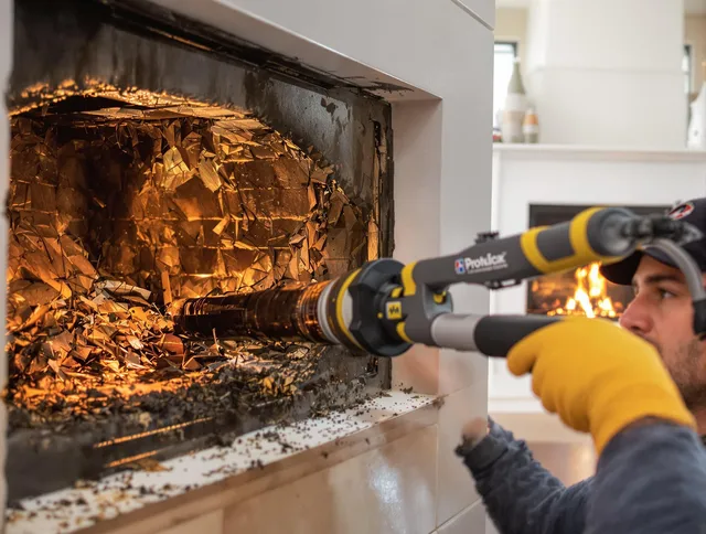 Professional chimney cleaning by Pomona Chimney Sweep in Pomona, CA