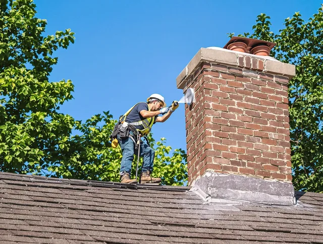 Pomona Chimney Sweep performing an inspection with advanced tools in Pomona, CA