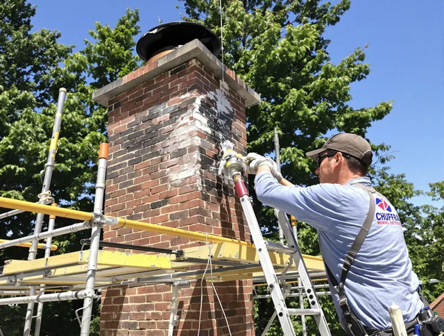 Structural chimney repair by Pomona Chimney Sweep in Pomona, CA